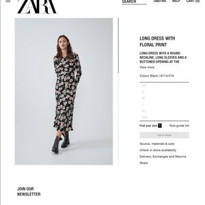 Zara Floral Dress